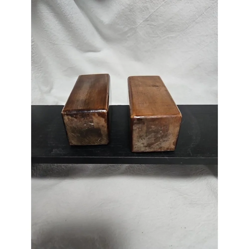 Vintage Wooden Rooster‎ Salt & Pepper Shakers